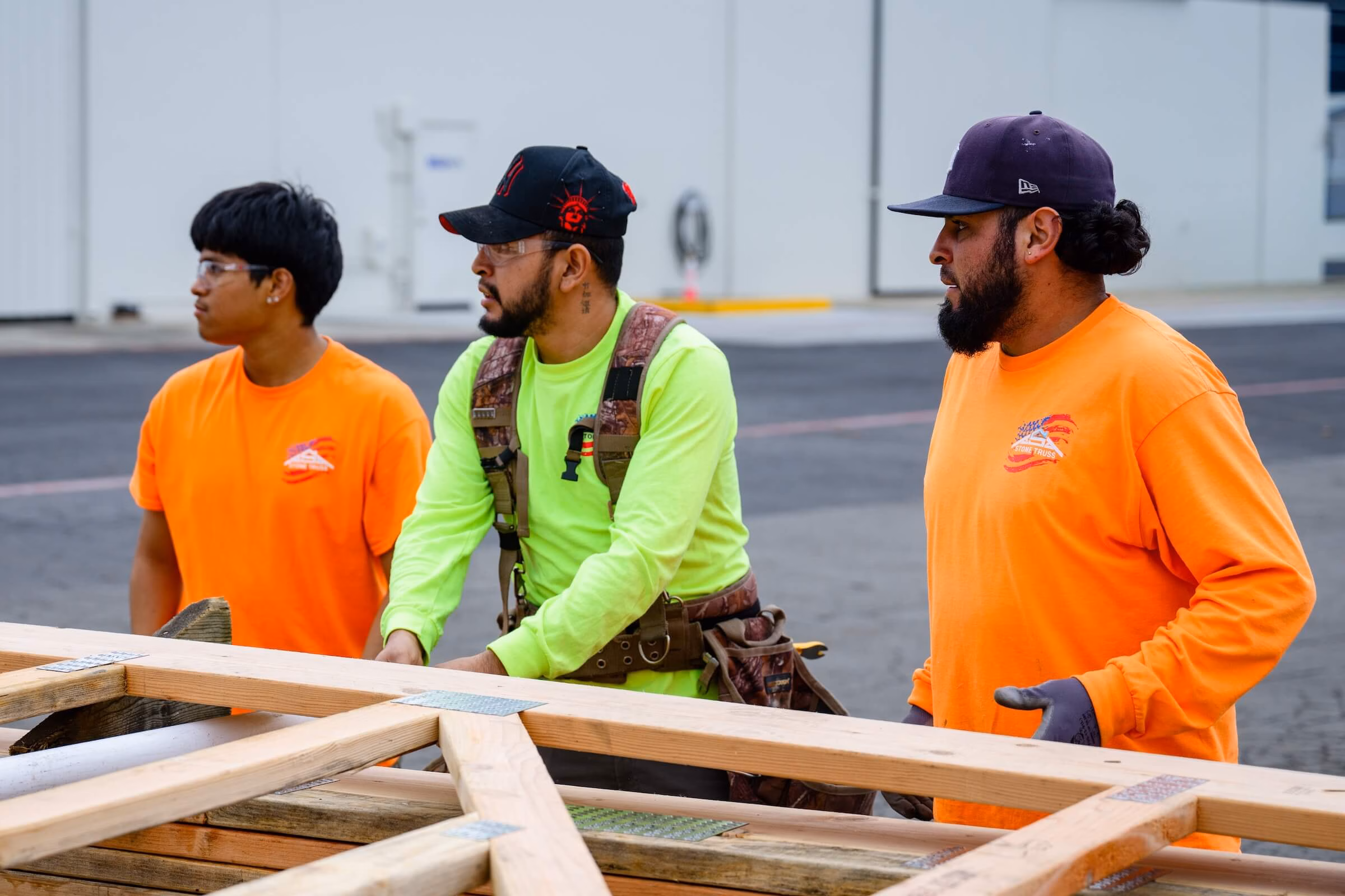 roof and floor trusses Southern California